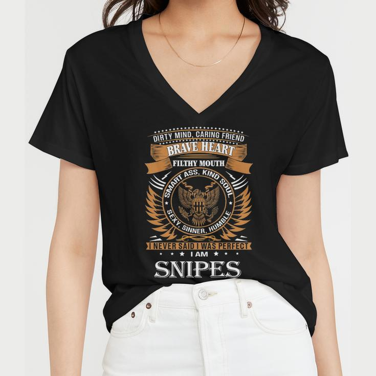 Snipes Name Gift Snipes Brave Heart Women V-Neck T-Shirt