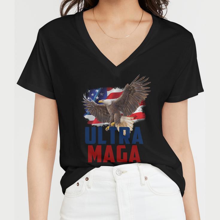 Ultra Maga V20 Women V-Neck T-Shirt