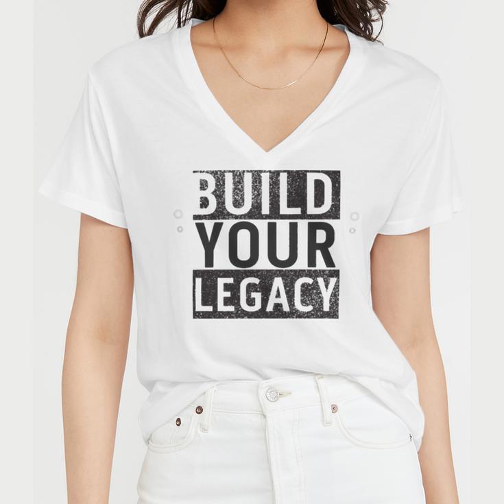 Build Your Legacy - Trix Women V-Neck T-Shirt