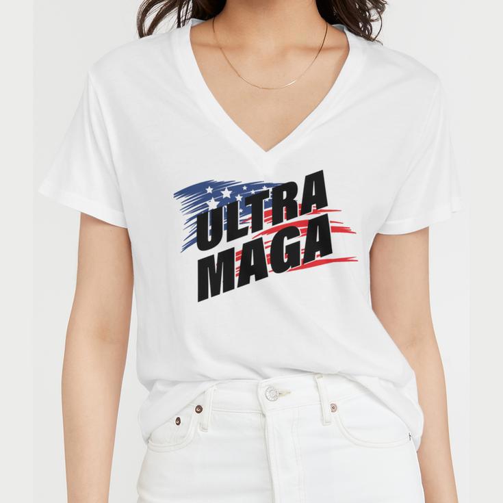 Copy Of Ultra Maga Women V-Neck T-Shirt