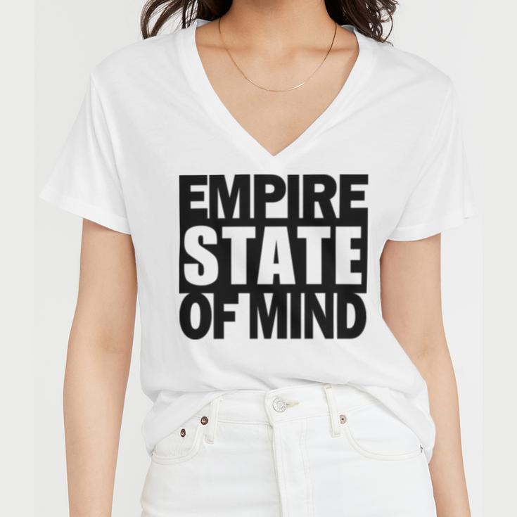 Empire State Of Mind Women V-Neck T-Shirt