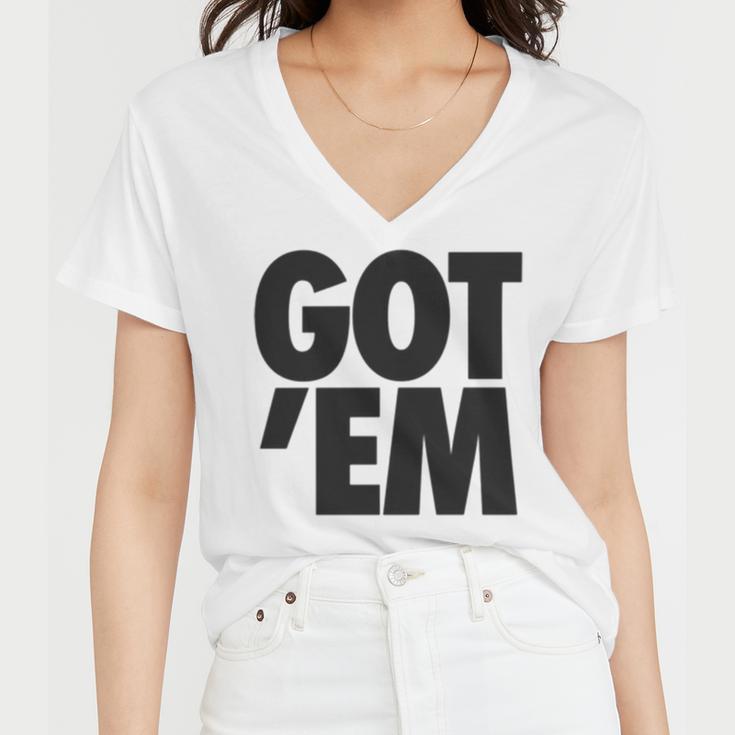 Gotem Women V-Neck T-Shirt