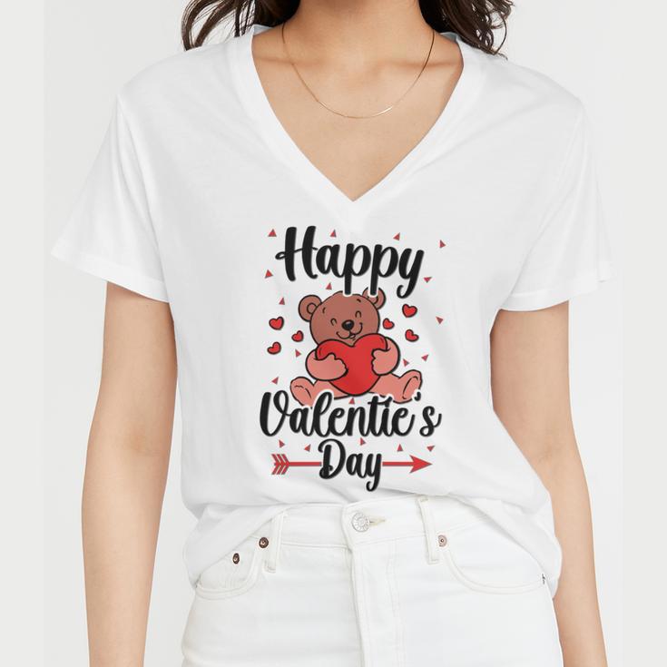 Happy Valentines Day V3 Women V-Neck T-Shirt