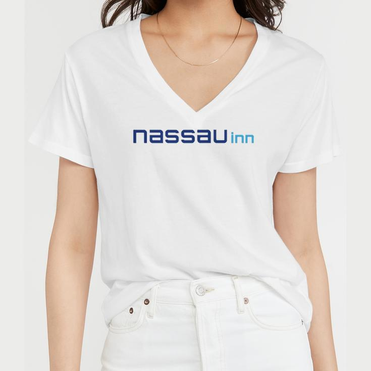 Meet Me At The Nassau Inn Wildwood Crest New Jersey V2 Women V-Neck T-Shirt