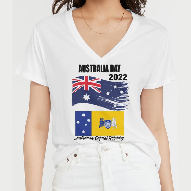 New Australia Day 2022 V2 Women V-Neck T-Shirt