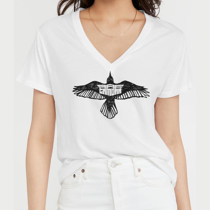 Raf Camora Women V-Neck T-Shirt