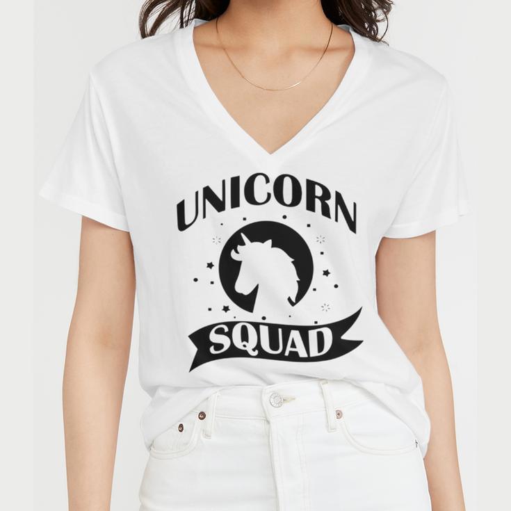 Unicorn Squad 22 Trending Shirt Women V-Neck T-Shirt