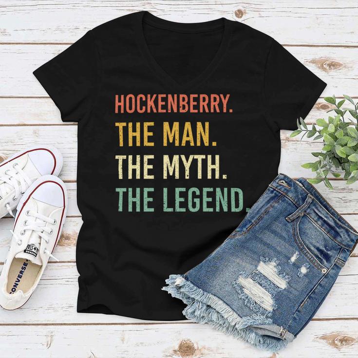 Hockenberry Name Shirt Hockenberry Family Name V2 Women V-Neck T-Shirt