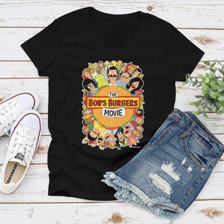 The Bob’S Burgers Movie Poster Women V-Neck T-Shirt