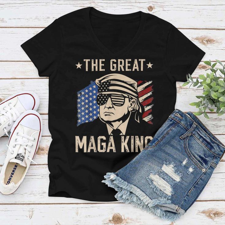 Ultra Maga And Proud Of It A Ultra Maga And Proud Of It V9 Women V-Neck T-Shirt