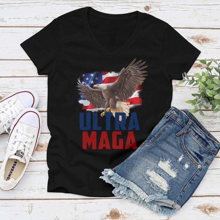 Ultra Maga V20 Women V-Neck T-Shirt