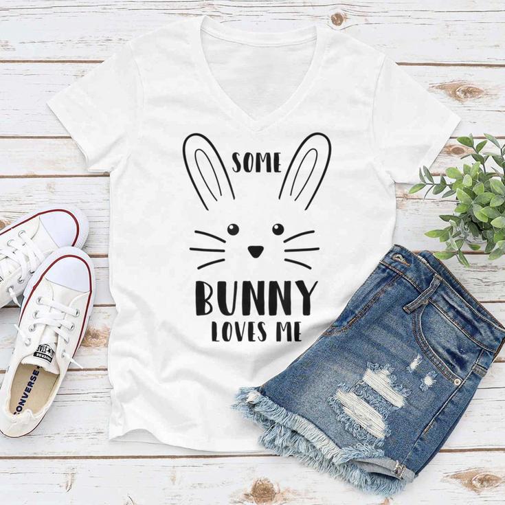 Copy Of Some Bunny Loves Dancing Women V-Neck T-Shirt