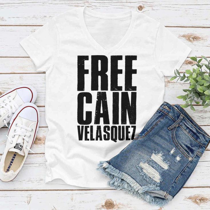 Free Cain Velasquez V4 Women V-Neck T-Shirt