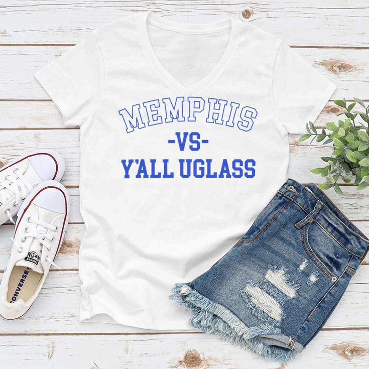 Memphis Vs Yall Uglass Women V-Neck T-Shirt