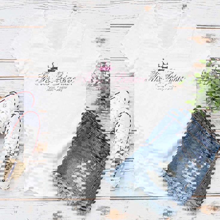 Miss Behave Beauty Pageant Tee Women V-Neck T-Shirt