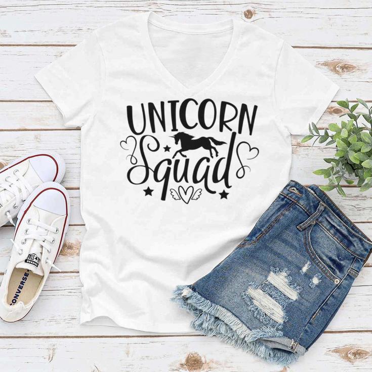 Unicorn Squad 21 Trending Shirt Women V-Neck T-Shirt