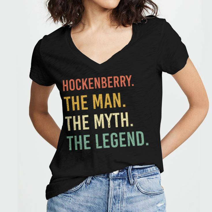 Hockenberry Name Shirt Hockenberry Family Name V2 Women V-Neck T-Shirt