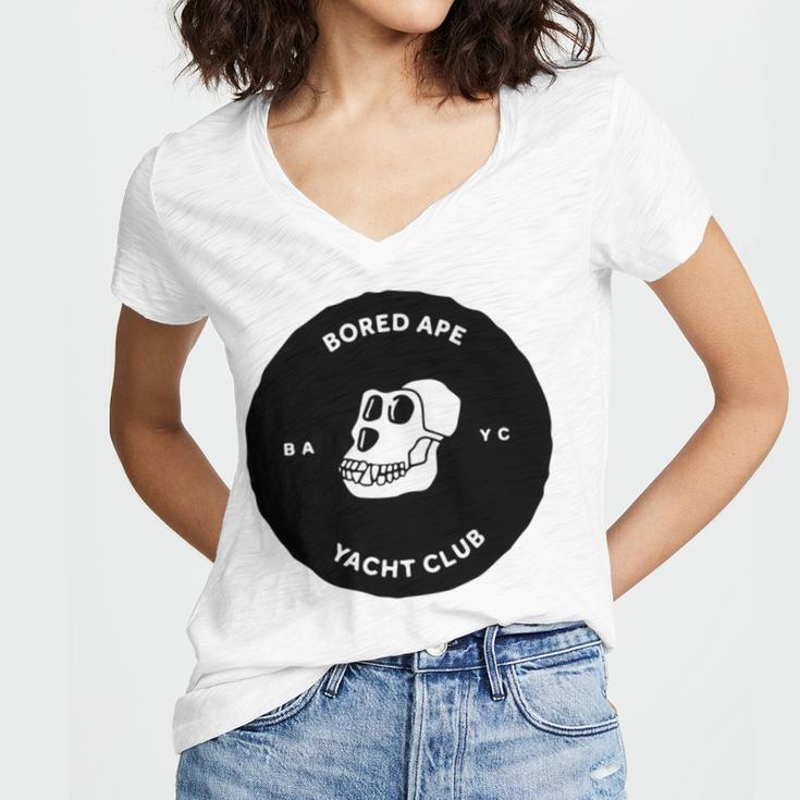 Bored Ape Yacht Club Nft Club Women V-Neck T-Shirt