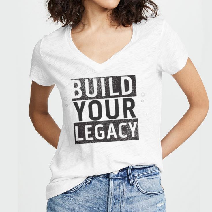 Build Your Legacy - Trix Women V-Neck T-Shirt