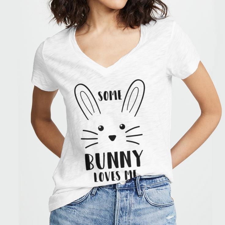 Copy Of Some Bunny Loves Dancing Women V-Neck T-Shirt