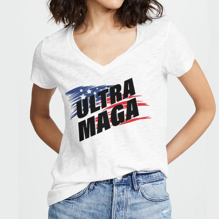 Copy Of Ultra Maga Women V-Neck T-Shirt