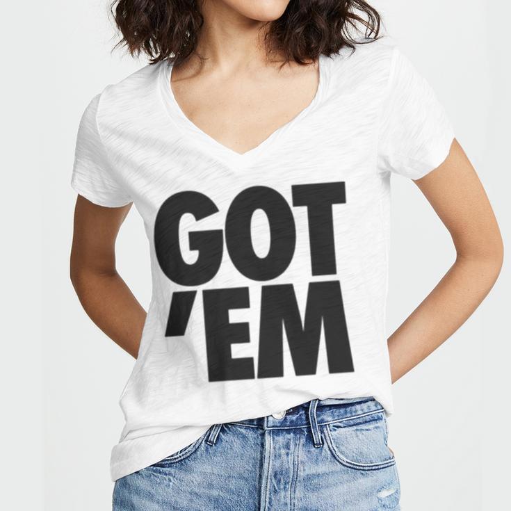 Gotem Women V-Neck T-Shirt