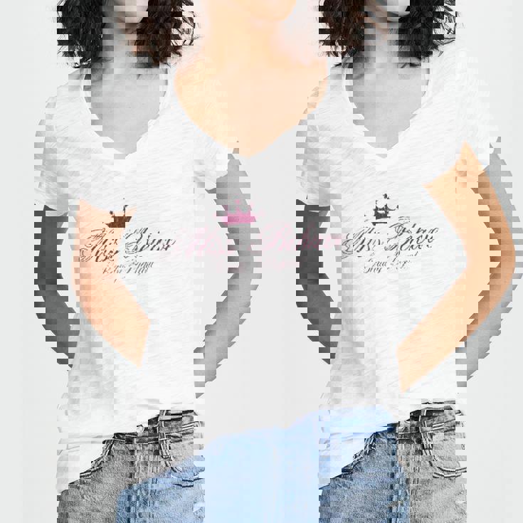 Miss Behave Beauty Pageant Tee Women V-Neck T-Shirt