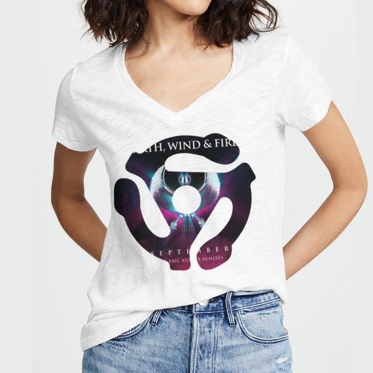 September Women V-Neck T-Shirt