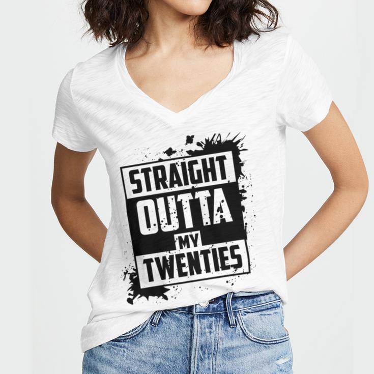 Straight Outta My 20 224 Shirt Women V-Neck T-Shirt