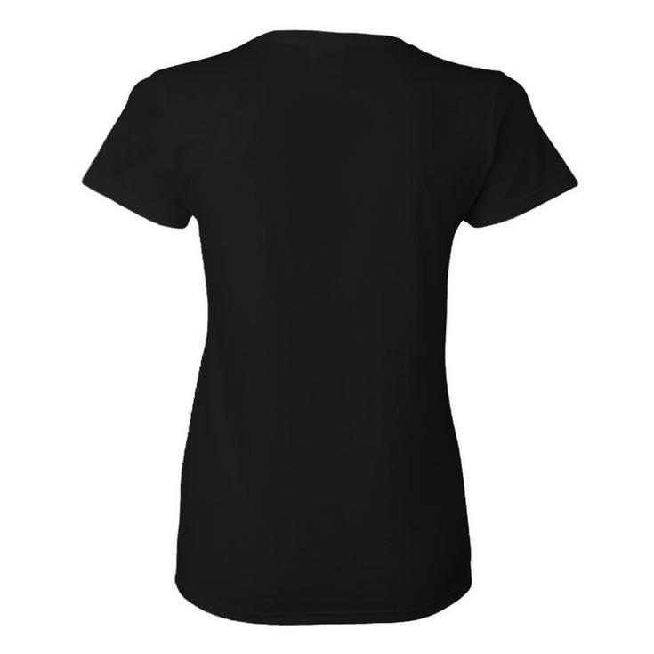 New York NY Stencil W Details Women V-Neck T-Shirt
