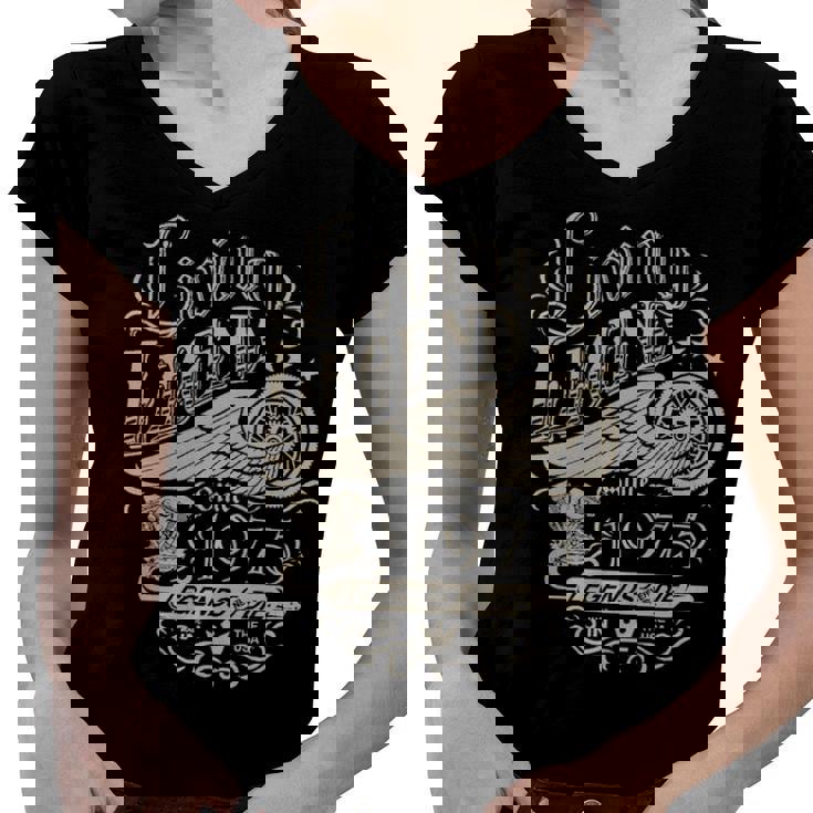 1975 Birthday Living Legend Since 1975 Women T-shirt Seseable UK