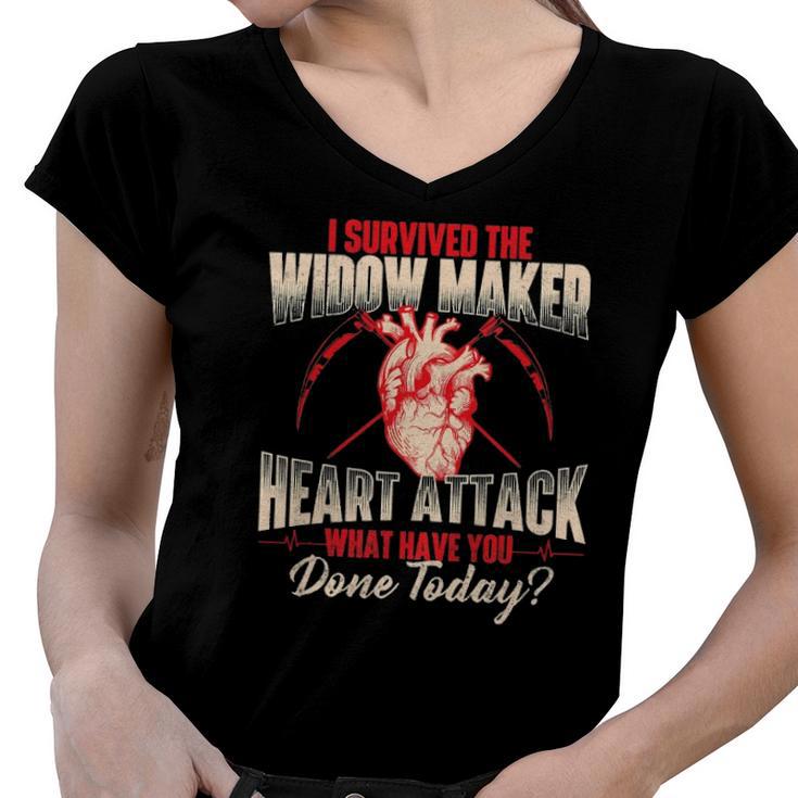 Survived Widow Maker Heart Attack Survivor Recovery Essential T-Shirt for  Sale by caral8