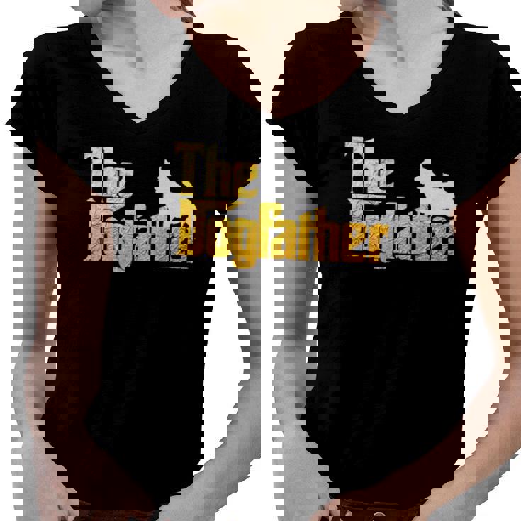 Norwich Terrier Gifts Norwich Terrier Women V-Neck T-Shirt