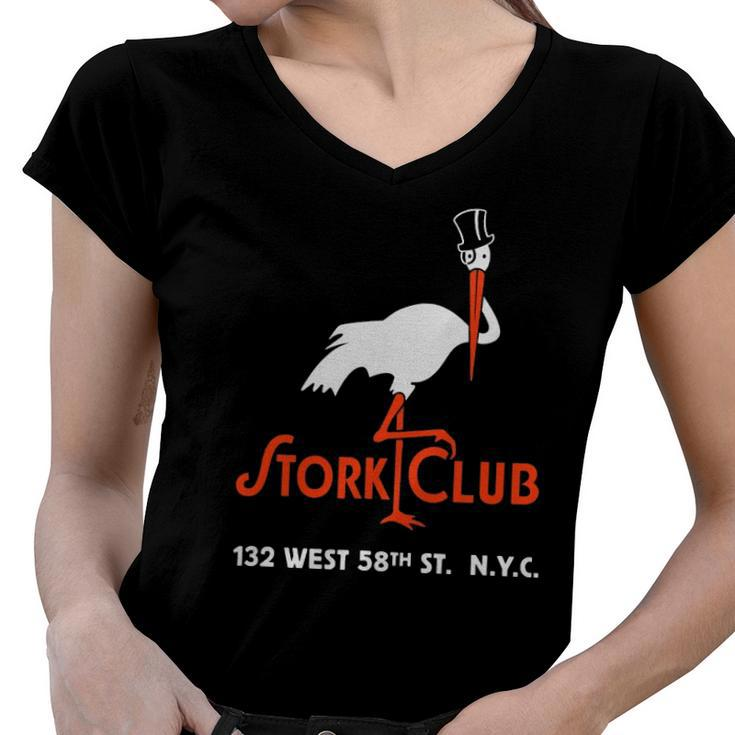 The Stork Club® Copyright 2020 Fito Women V-Neck T-Shirt
