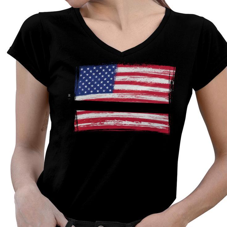 Ultra Maga And Proud Of It A Ultra Maga And Proud Of It V12 Women V-Neck T-Shirt