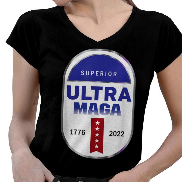 Ultra Maga V21 Women V-Neck T-Shirt