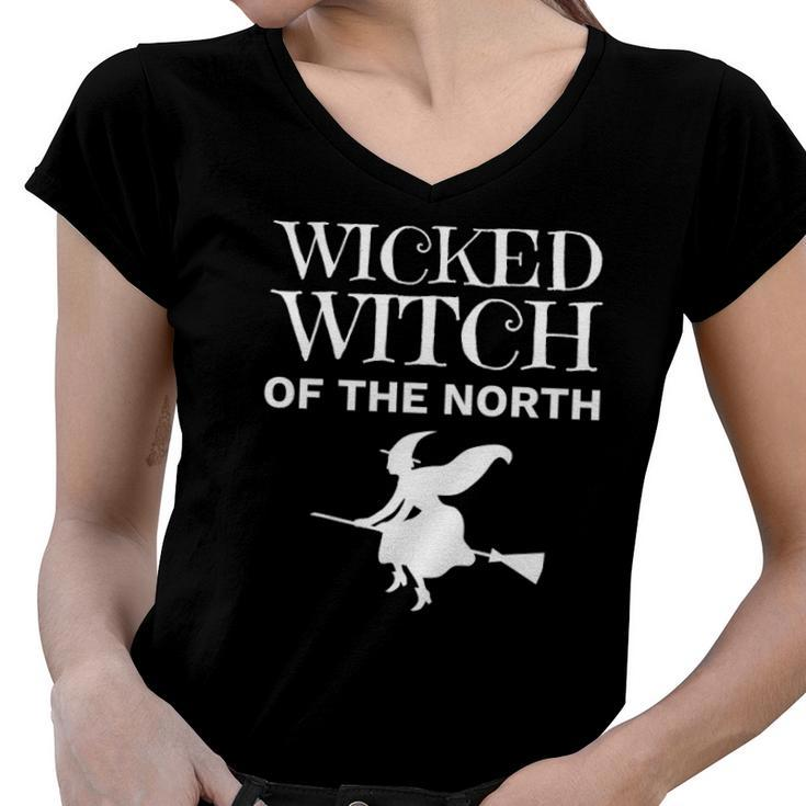 Wicked Witch Of The North Matching Bff Women V-Neck T-Shirt