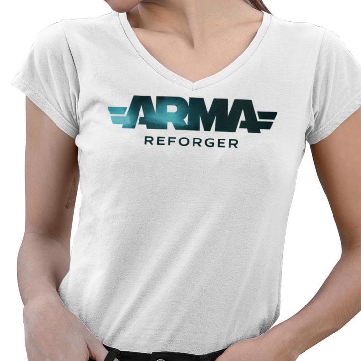 Arma Reforger Women V-Neck T-Shirt