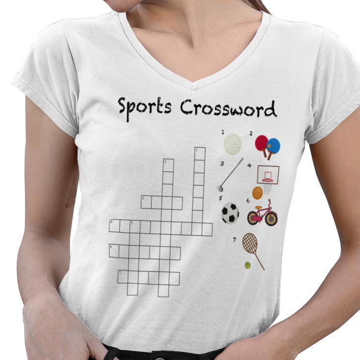 Croswords Women V-Neck T-Shirt