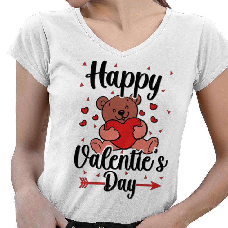 Happy Valentines Day V3 Women V-Neck T-Shirt