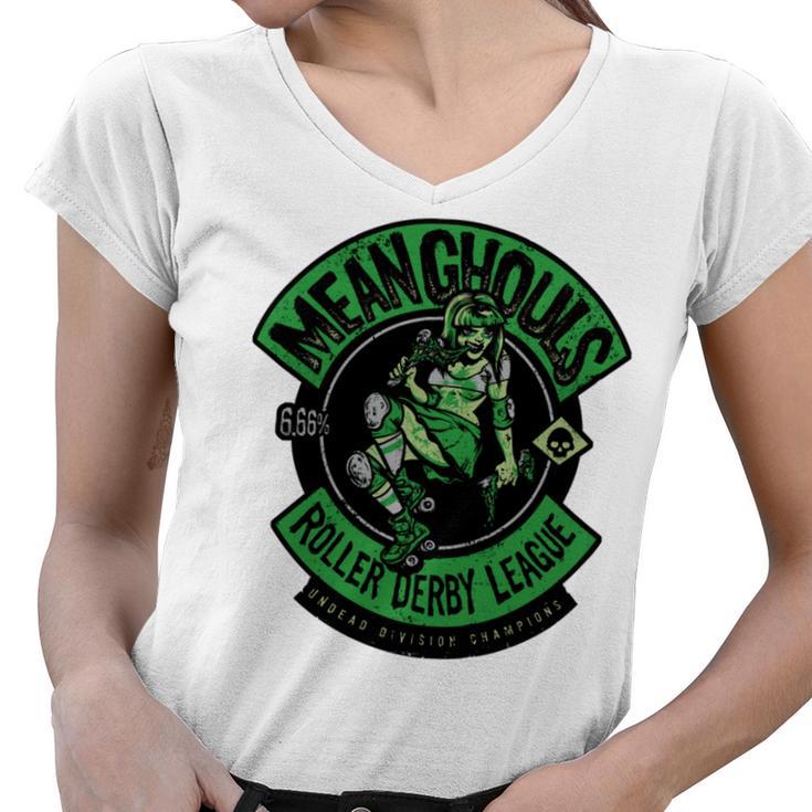 Mean Ghouls  203 Trending Shirt Women V-Neck T-Shirt