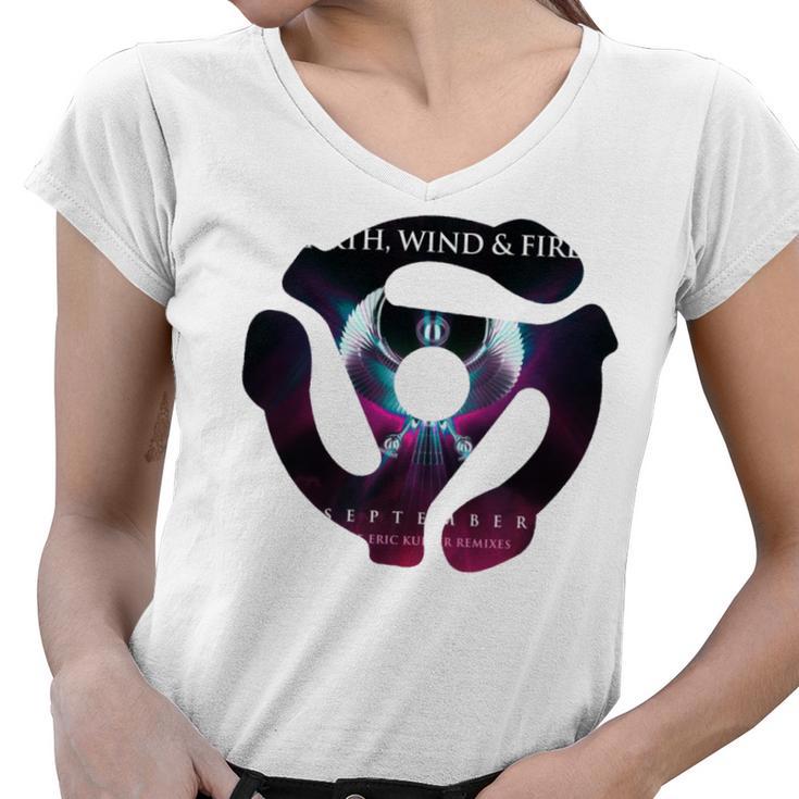 September Women V-Neck T-Shirt