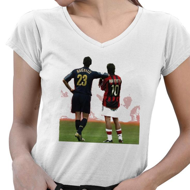 The Rui Costa And Materazzi Seeing Women V-Neck T-Shirt