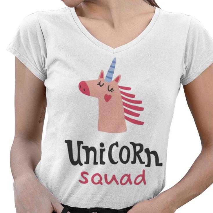 Unicorn Squad 20 Trending Shirt Women V-Neck T-Shirt