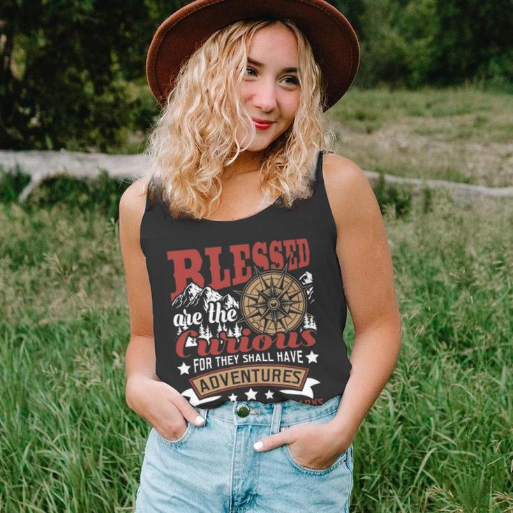 Blessed Are The Curious Us National Parks Hiking & Camping Tank Top