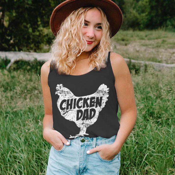 Chicken Chicken Chicken Dad - Funny Farm Farmer Father Gift Unisex Tank Top