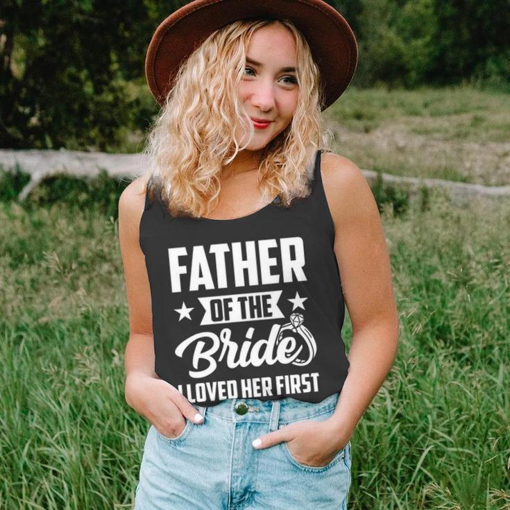 Mens Father Of The Bride I Loved Her First Wedding Fathers Day Tank Top