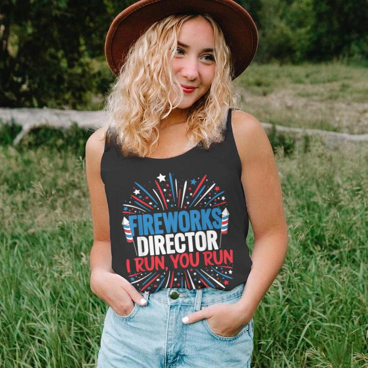 Fireworks Director Funny 4Th Of July Firework Director Unisex Tank Top
