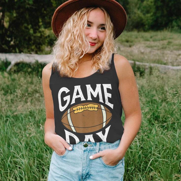 Football Player Vintage Game Day Unisex Tank Top