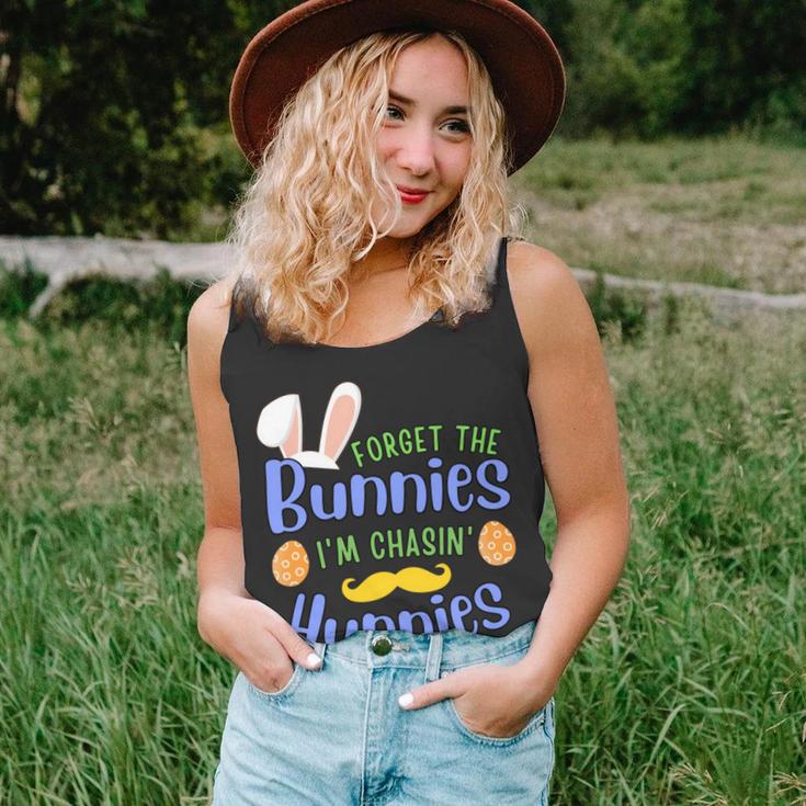 Forget The Bunnies Im Chasing Hunnies Funny Boys Easter Gift Unisex Tank Top